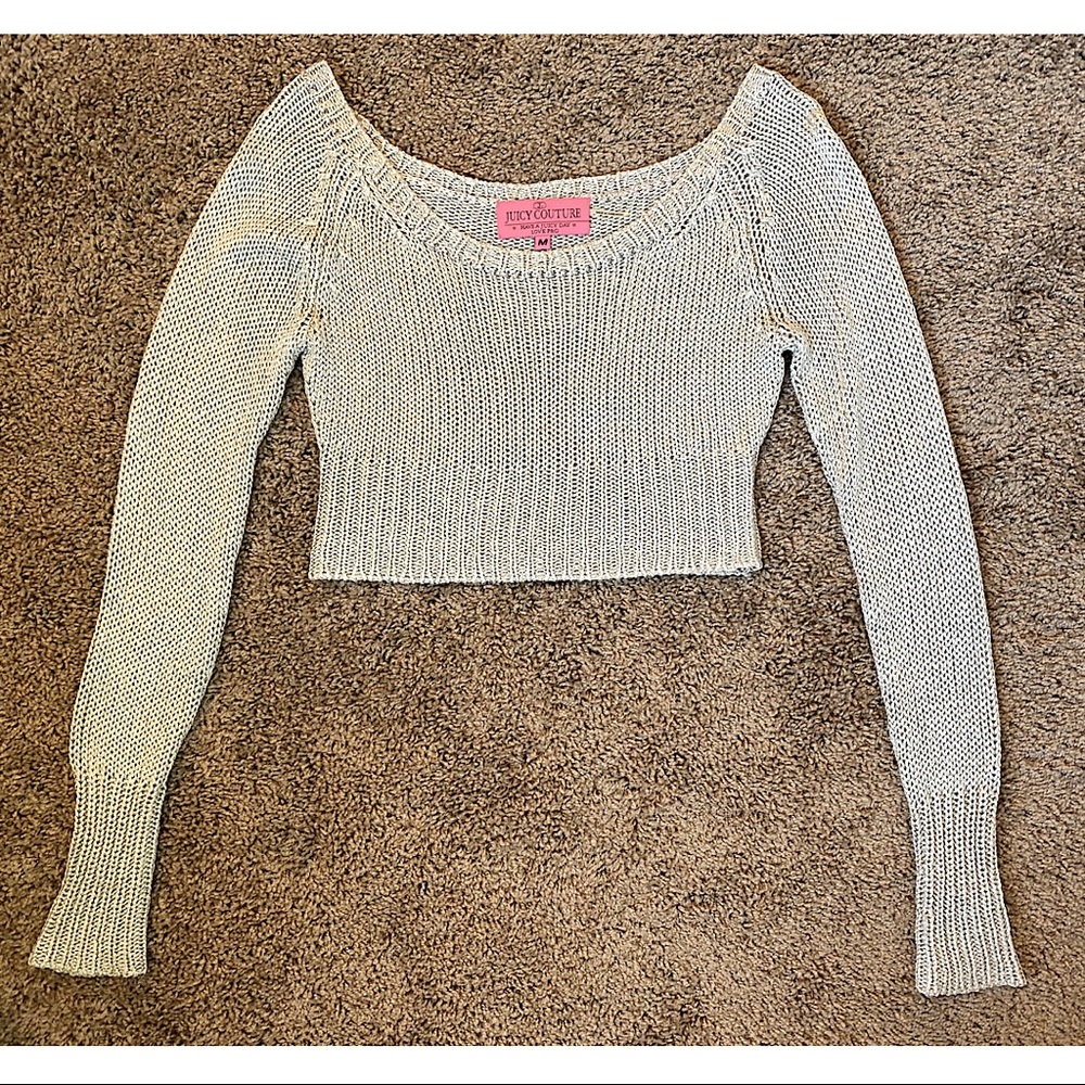 Juicy Couture knit cropped sweater